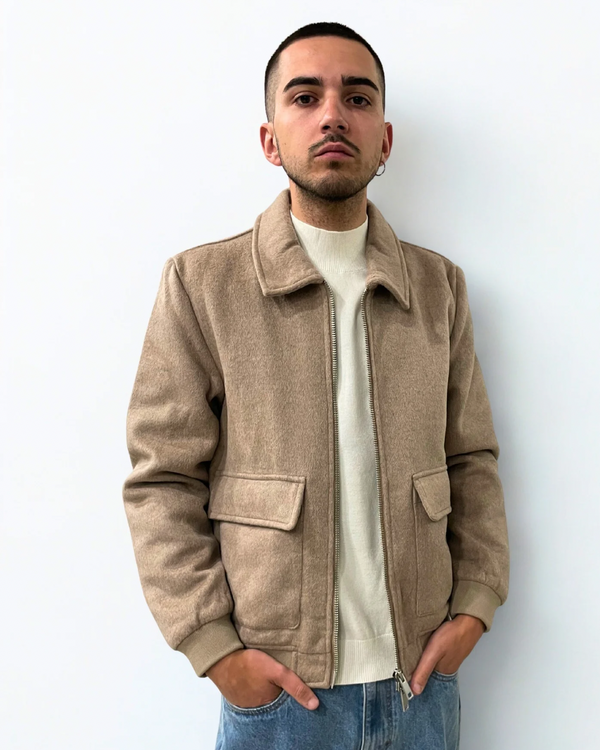 Giubbotto Scamosciato